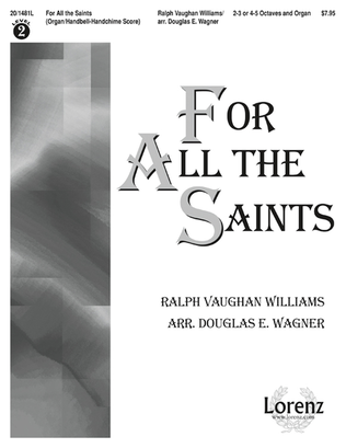 Book cover for For All the Saints - Organ/Handbell or Handchime Score