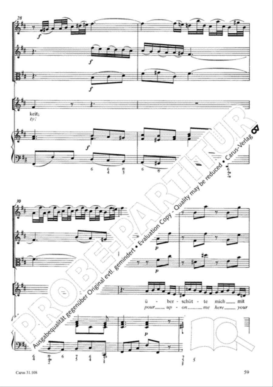 Now it is good, that I am leaving (Es ist euch gut, dass ich hingehe) ATB scores gallery preview page 60
