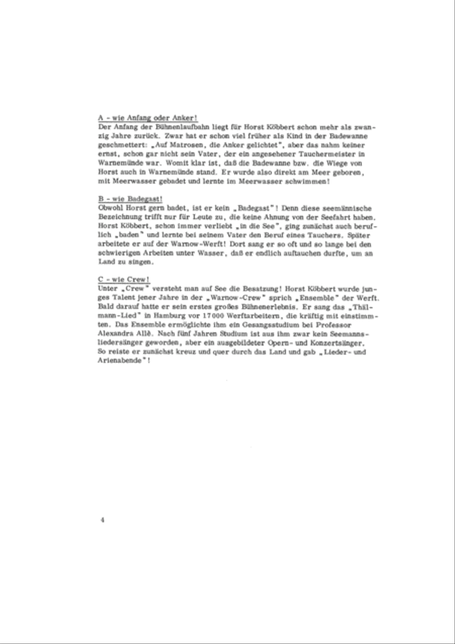 Horst Kobbert von A-Z Horst Kobbert von A-Z Voice scores gallery preview page 5
