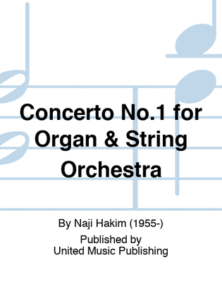 Concerto No.1 for Organ & String Orchestra