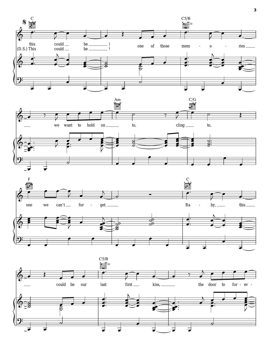 History In The Making Piano, Vocal, Guitar scores gallery preview page 3