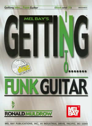 Book cover for Getting into Funk Guitar