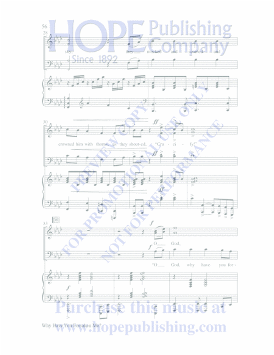 The Seven Last Days 4-Part scores gallery preview page 59