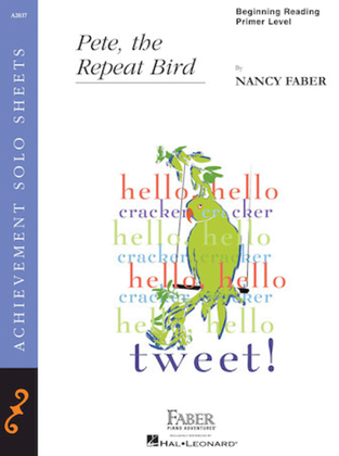 Book cover for Pete, the Repeat Bird