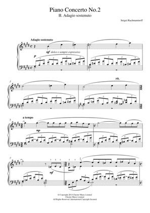 Piano Concerto No.2 - 2nd Movement