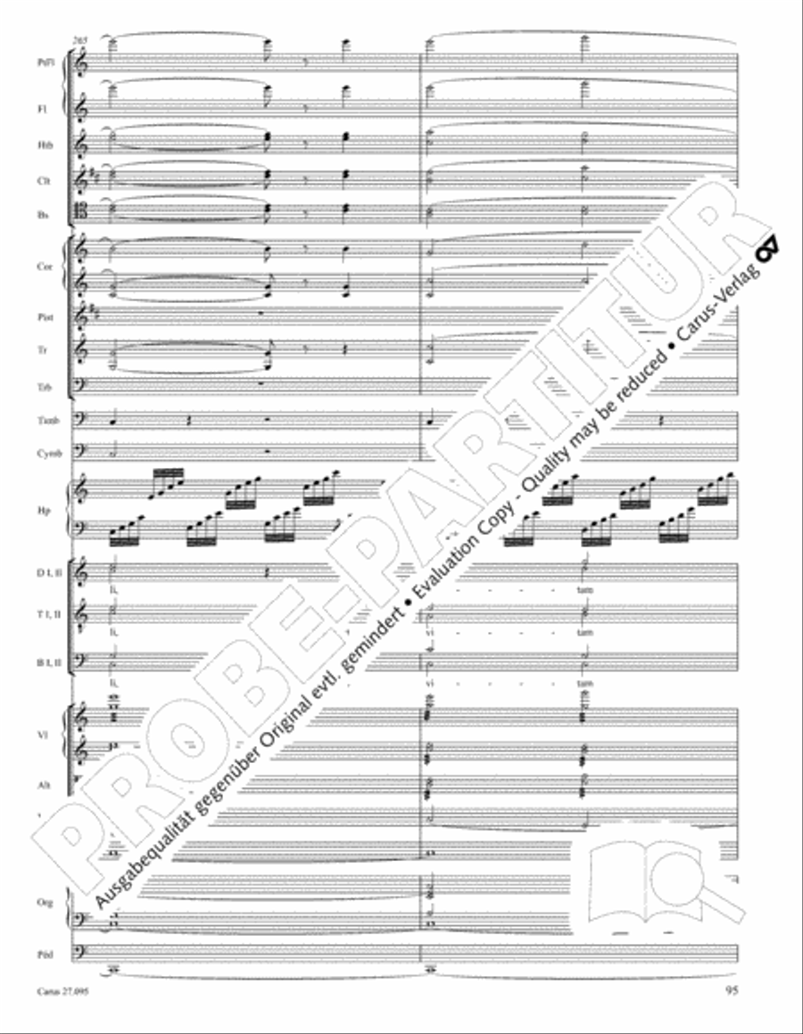 Messe solennelle de sainte Cecile STB scores gallery preview page 108