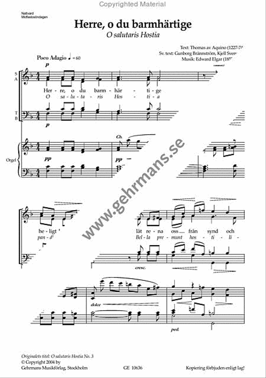 Herre, o du barmhartige 4-Part scores gallery preview page 2