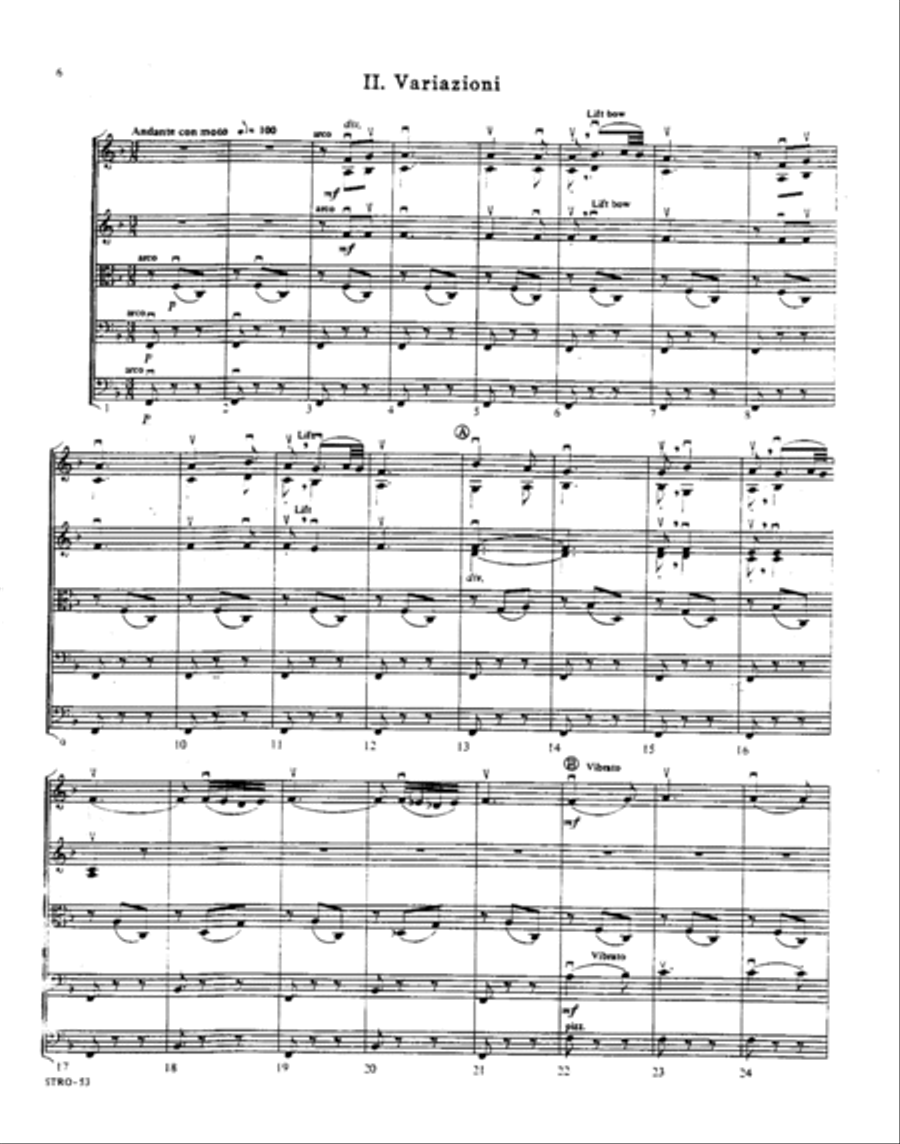 Capriccio Espagnol, Op. 34 Orchestra scores gallery preview page 5