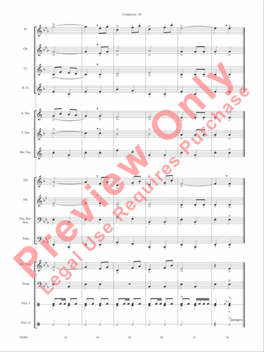 Sousa Times Twosa Sousa Times Twosa Concert Band Methods scores gallery preview page 13