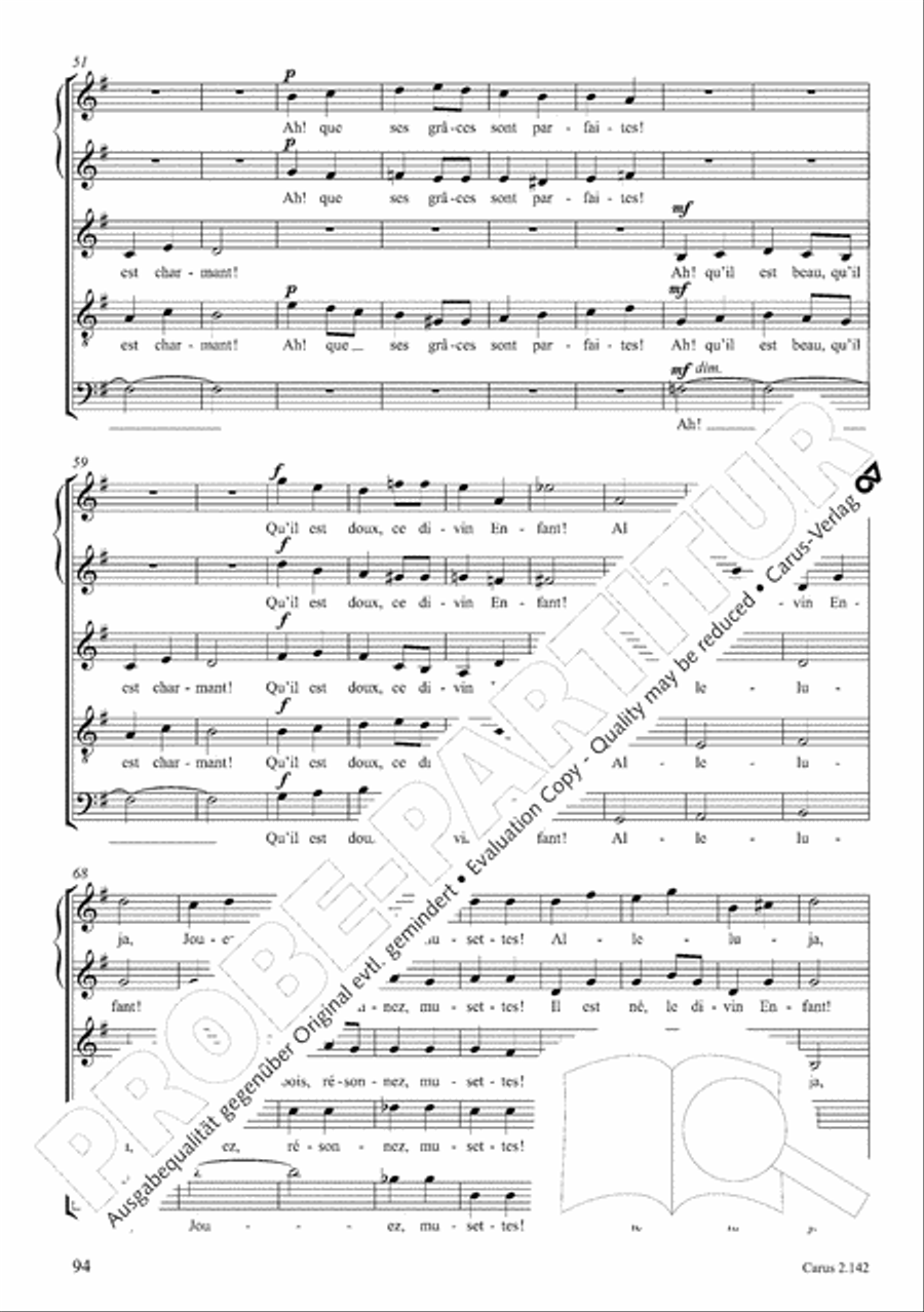 Christmas Carols of the World. Choral collection 4-Part scores gallery preview page 79