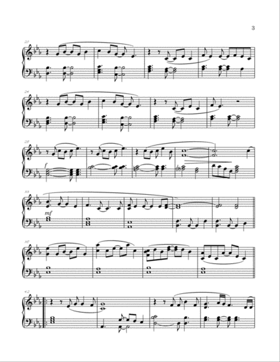 Your Song Your Song Piano Solo scores gallery preview page 3