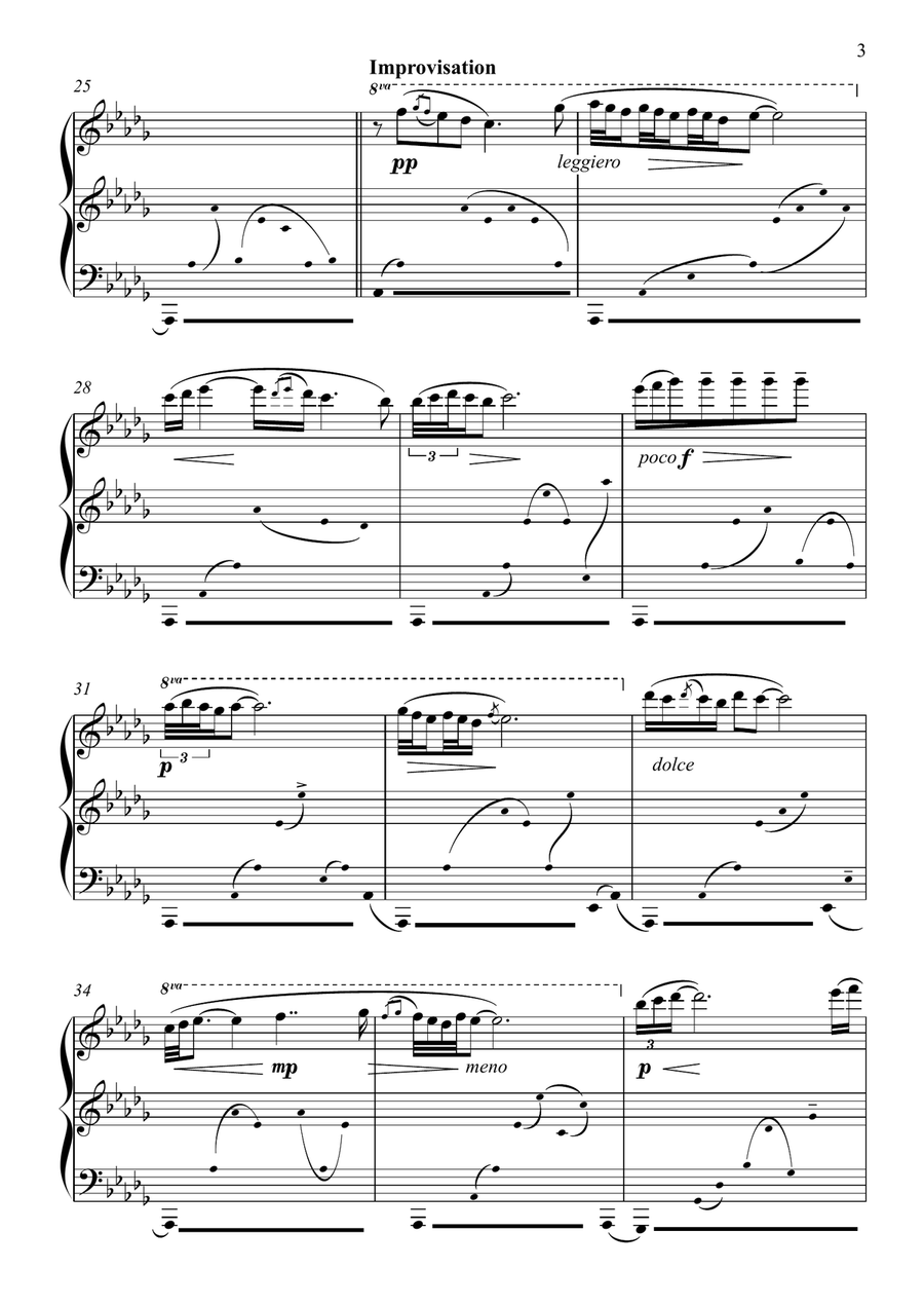 Seikilos Epitaph Piano Solo scores gallery preview page 3