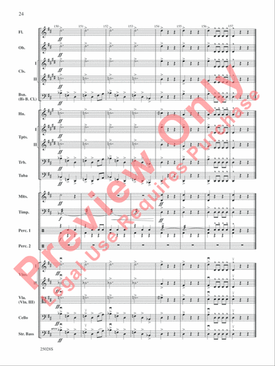 Harry Potter and the Goblet of Fire, Selections from Full Orchestra scores gallery preview page 25