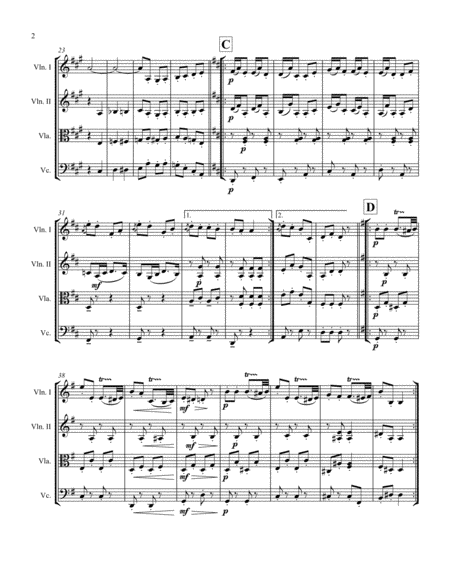 Annen Polka, Op. 117 (String Quartet) image number null