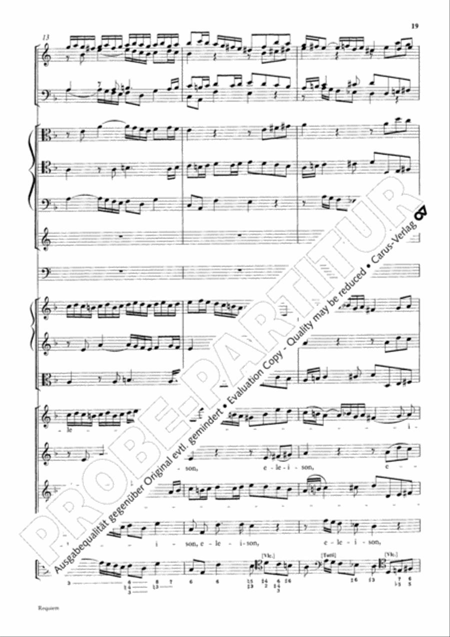 Requiem Requiem 4-Part scores gallery preview page 28