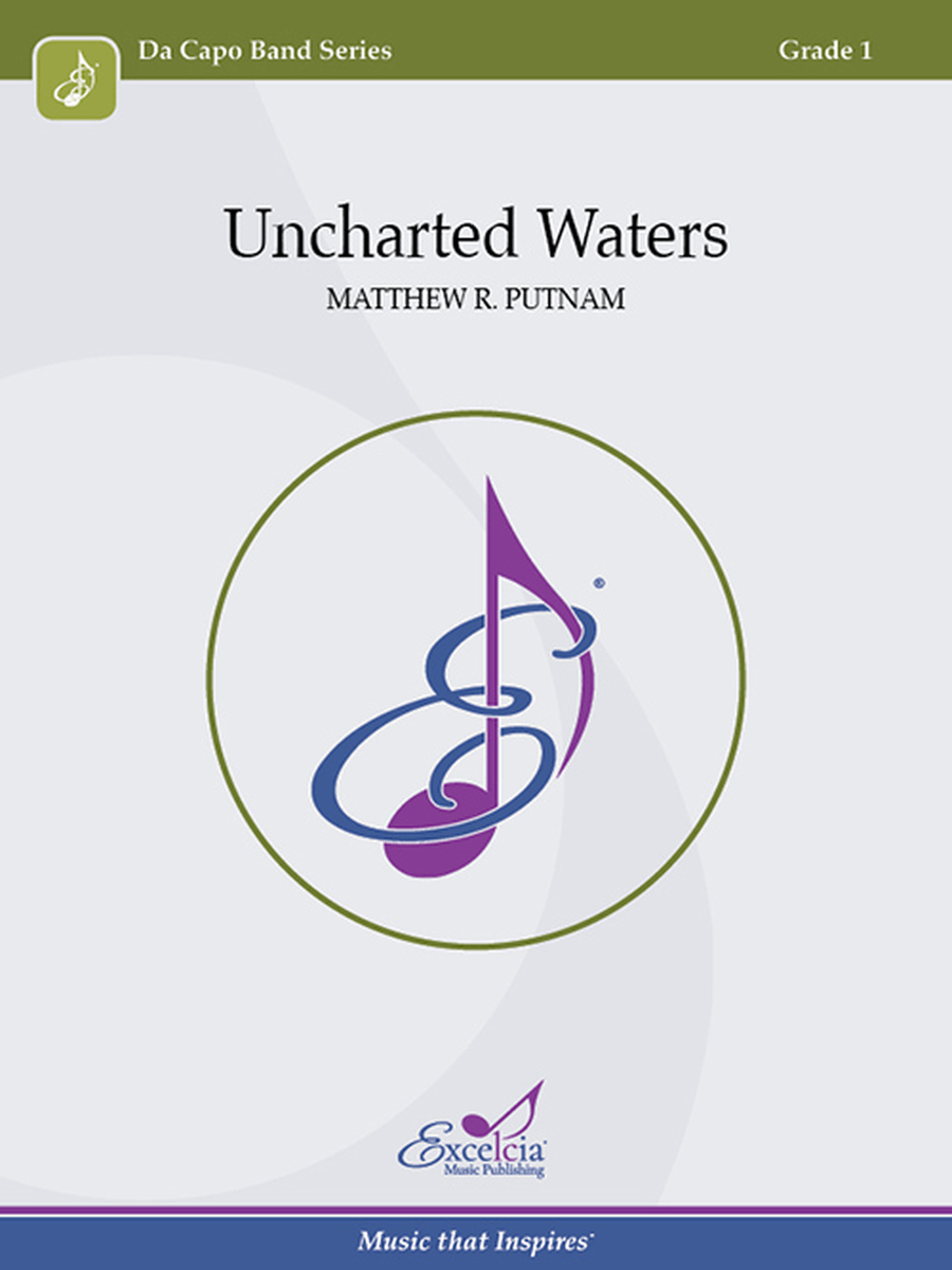 Uncharted Waters (Score) Concert Band scores gallery preview page 1