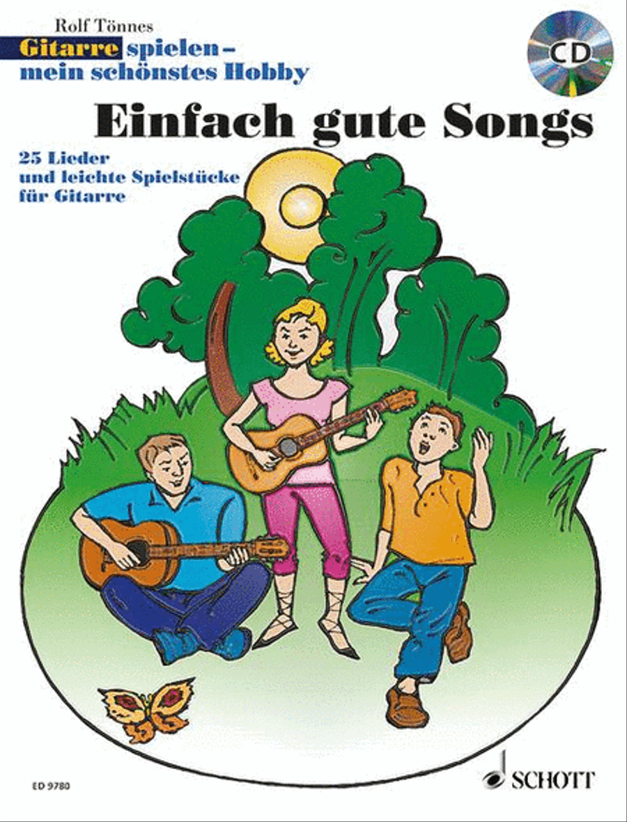 Toennes Just Good Songs +cd Guitar Ensemble scores gallery preview page 1