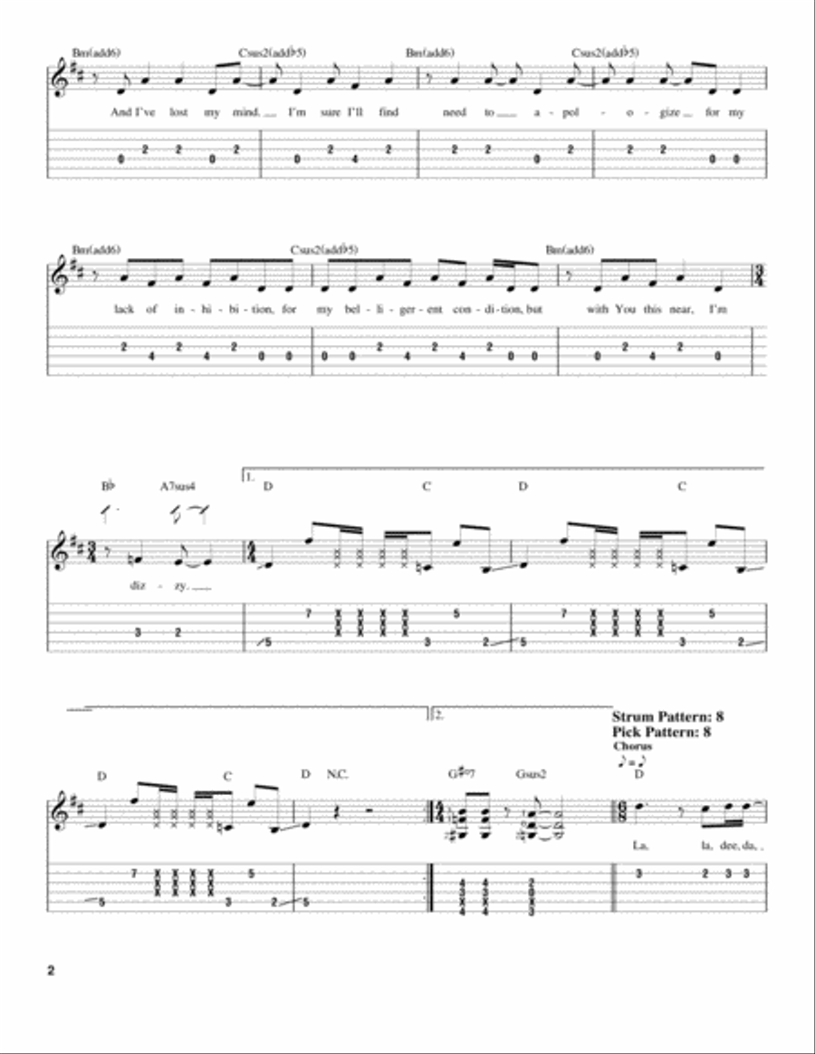 Intoxicating Acoustic Guitar scores gallery preview page 2