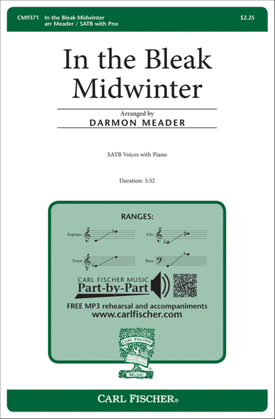 In the Bleak Midwinter In the Bleak Midwinter 4-Part scores gallery preview page 1