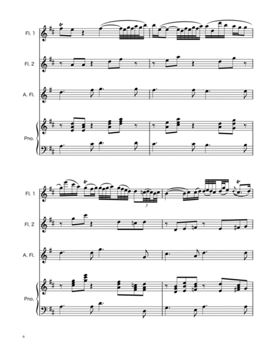 Arioso BWV 156 - Flute Trio w/Piano image number null