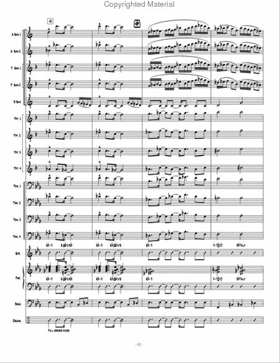 Summer Groove Jazz Ensemble scores gallery preview page 13