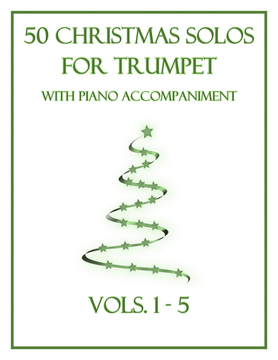 50 Christmas Solos for Trumpet with Piano Accompaniment image number null