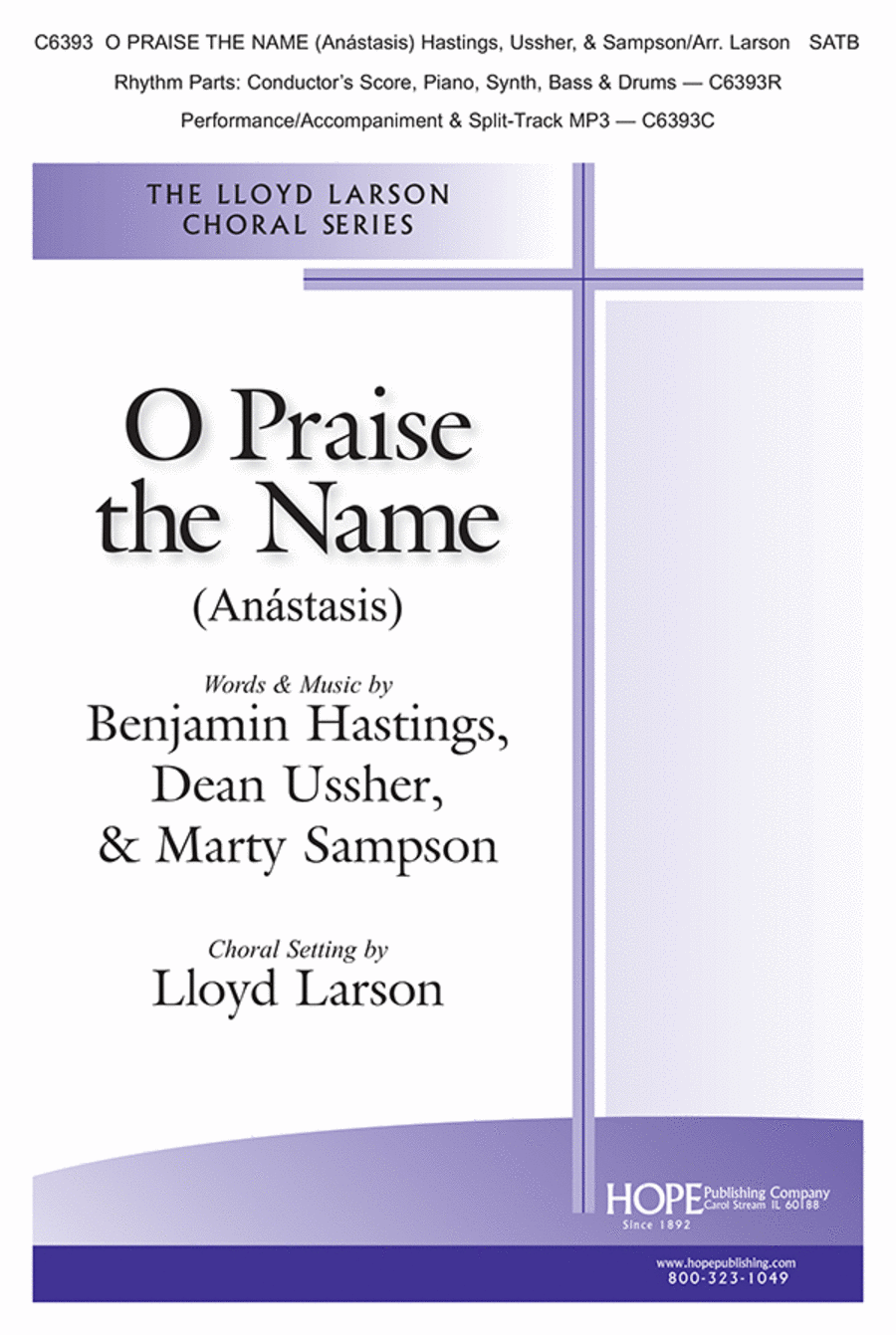 O Praise the Name (Anastasis) 4-Part scores gallery preview page 1