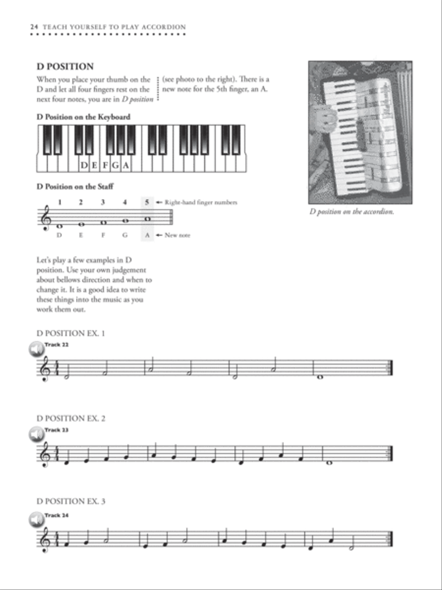 Alfred's Teach Yourself to Play Accordion Accordion scores gallery preview page 6