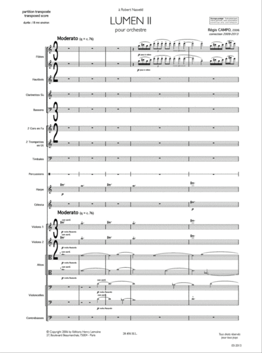 Lumen II Lumen II Orchestra scores gallery preview page 2