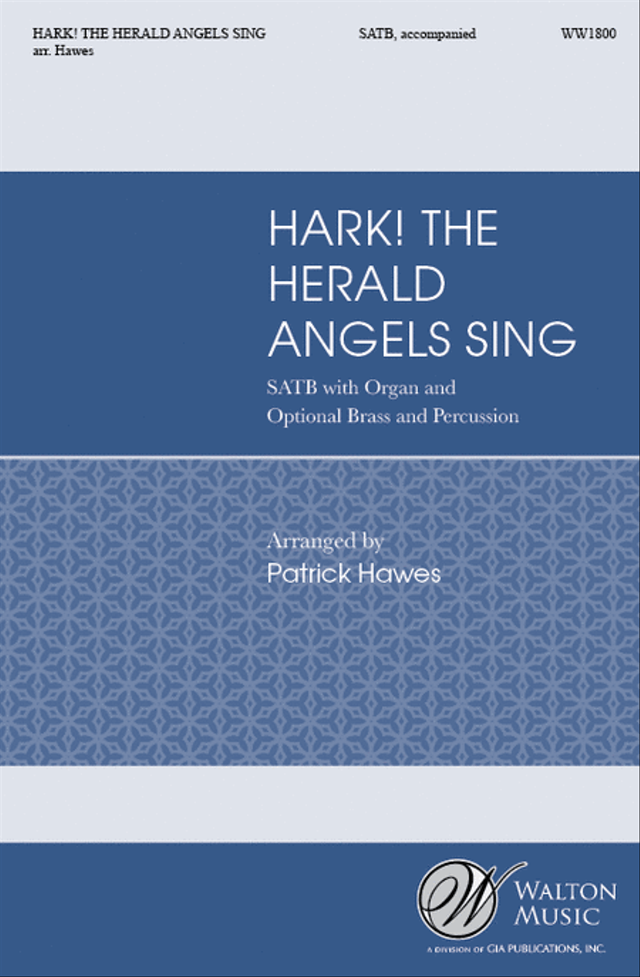 Hark! The Herald Angels Sing (Vocal Score) 4-Part scores gallery preview page 1
