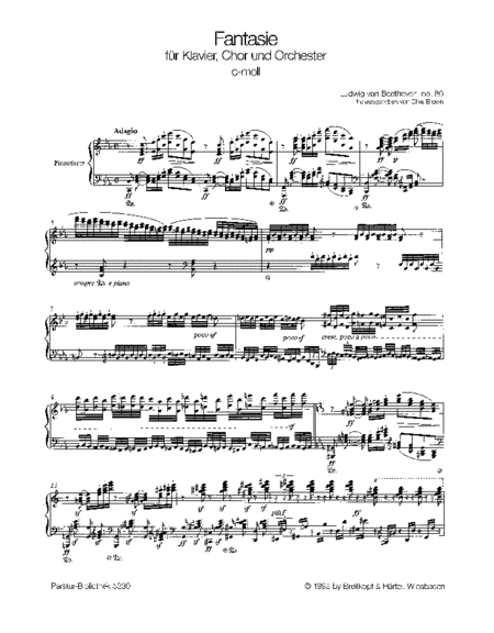 Choral Fantasia in C minor Op. 80