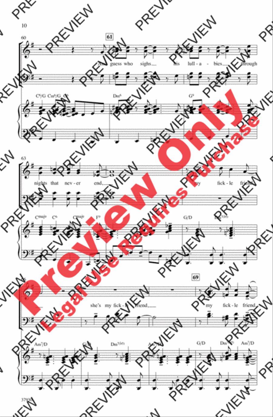 Summer Wind Summer Wind 4-Part scores gallery preview page 10