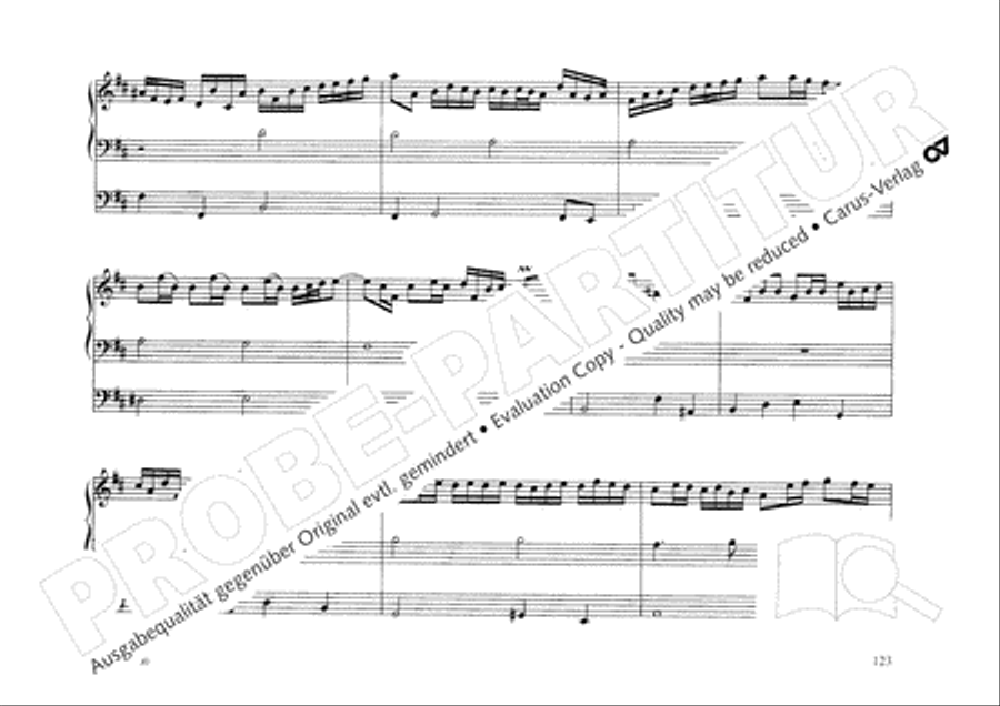 Orgelschule Orgelschule Organ scores gallery preview page 125