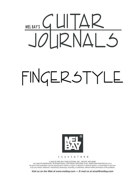 Guitar Journals - Fingerstyle image number null