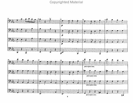 Intermezzo and March from Suite in Eb Major