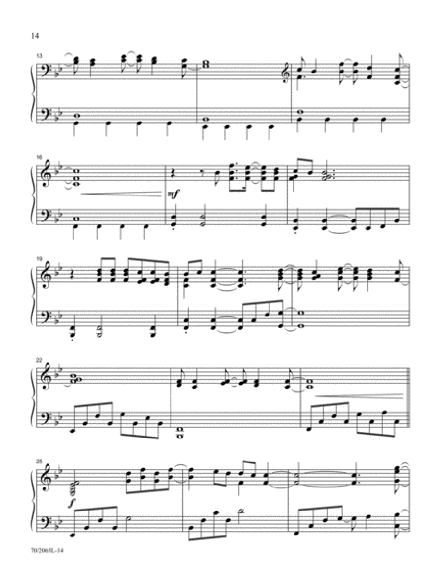Lord of All Creation Piano Solo scores gallery preview page 7