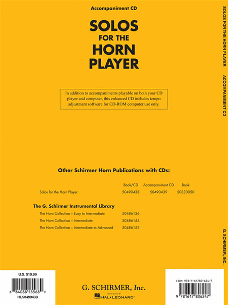 Solos for the Horn Player Piano Accompaniment scores gallery preview page 2