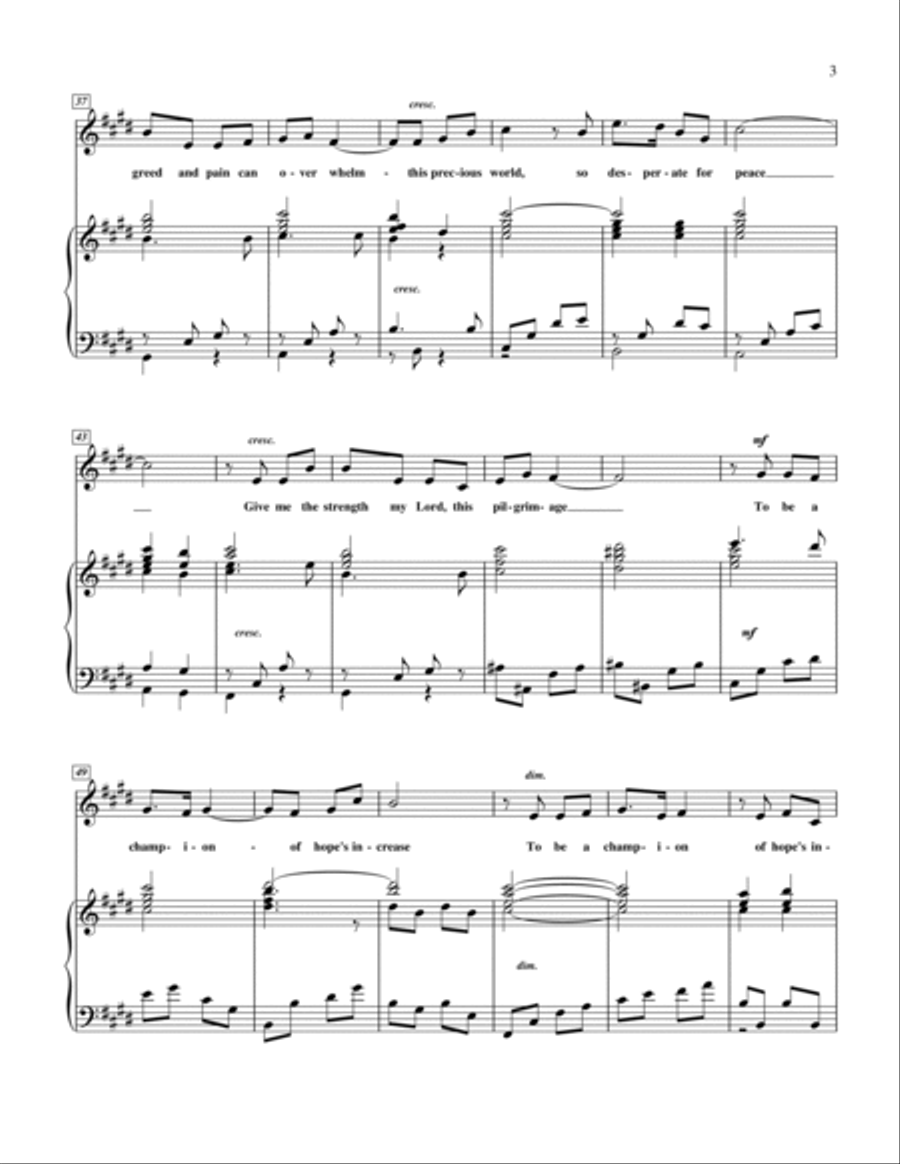A Sanctuary Heart A Sanctuary Heart Voice Solo scores gallery preview page 3