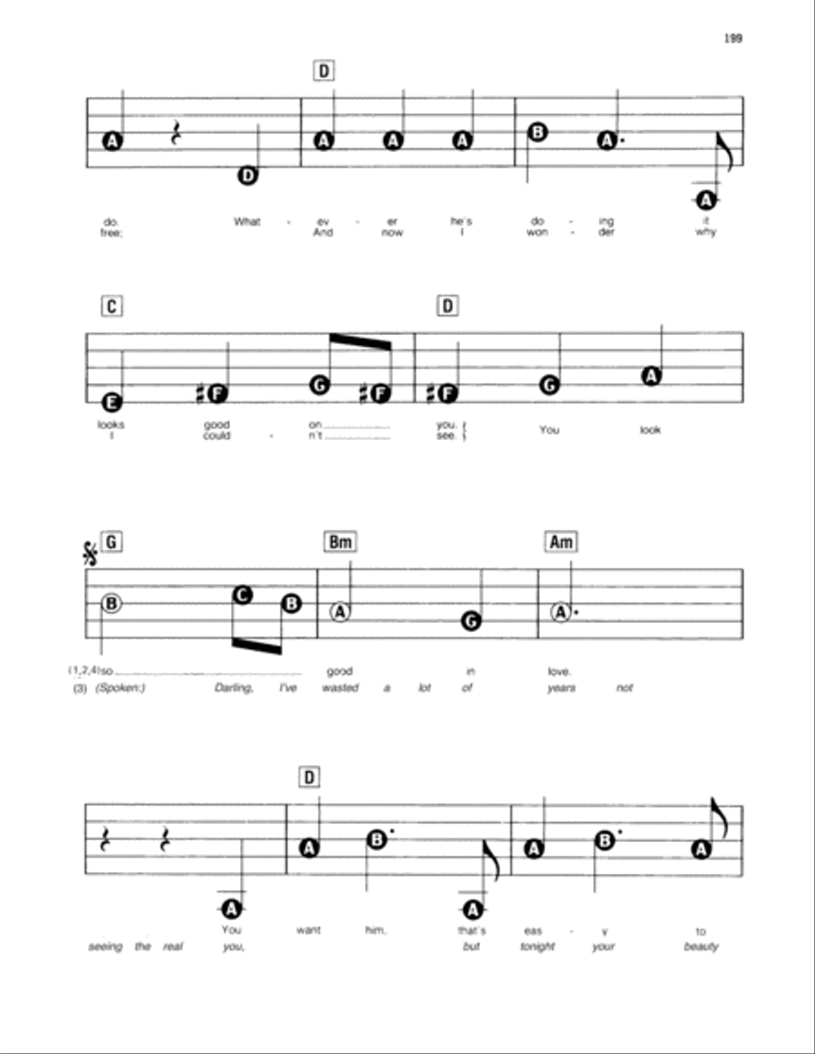 You Look So Good In Love Electronic Keyboard scores gallery preview page 2