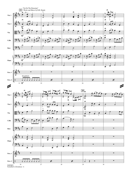 Pachelbel's Christmas - Full Score