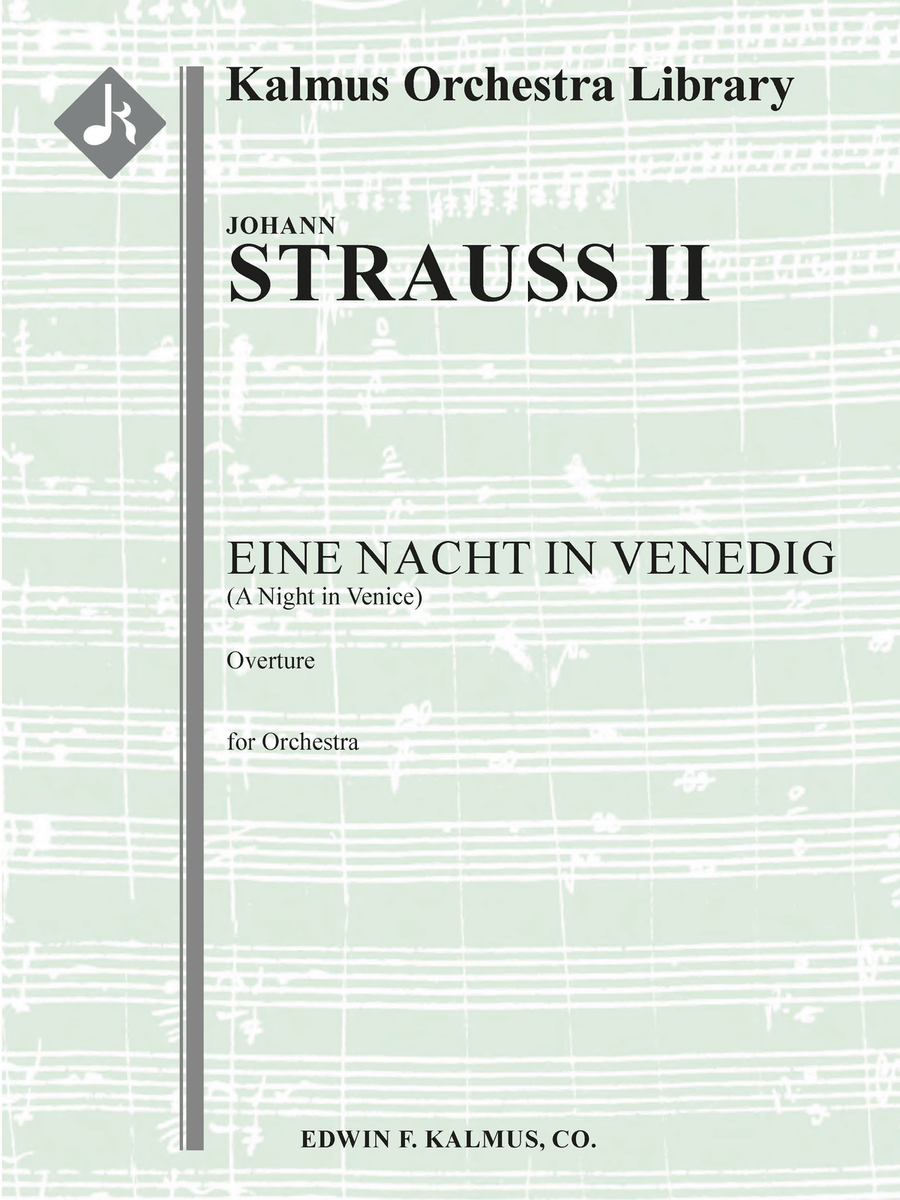 Nacht in Venedig, Eine (A Night in Venice) -- Overture Full Orchestra scores gallery preview page 1