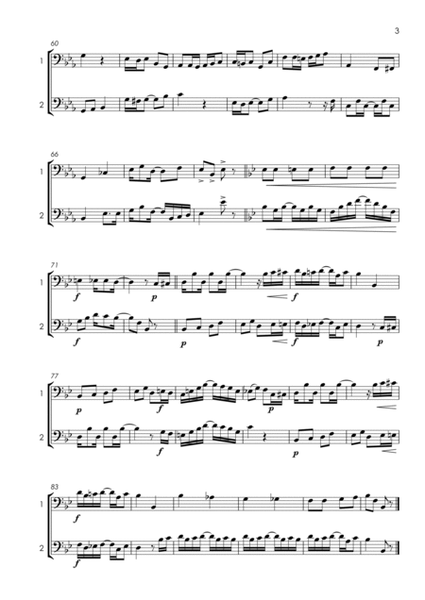15 More Trombone Duets or Euphonium Duets for Fun (popular classics volume 2) - various levels by Scott Joplin Trombone Duet - Digital Sheet Music