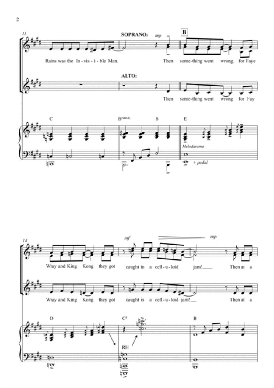 Science Fiction Double Feature SSA scores gallery preview page 2