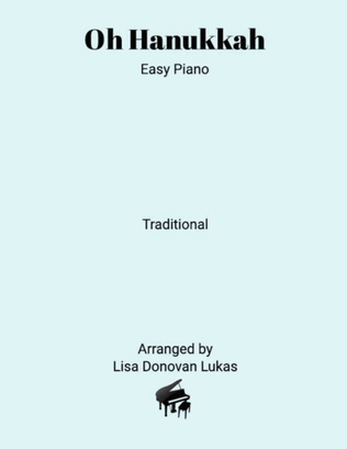 Book cover for Oh Hanukkah (Easy Piano)