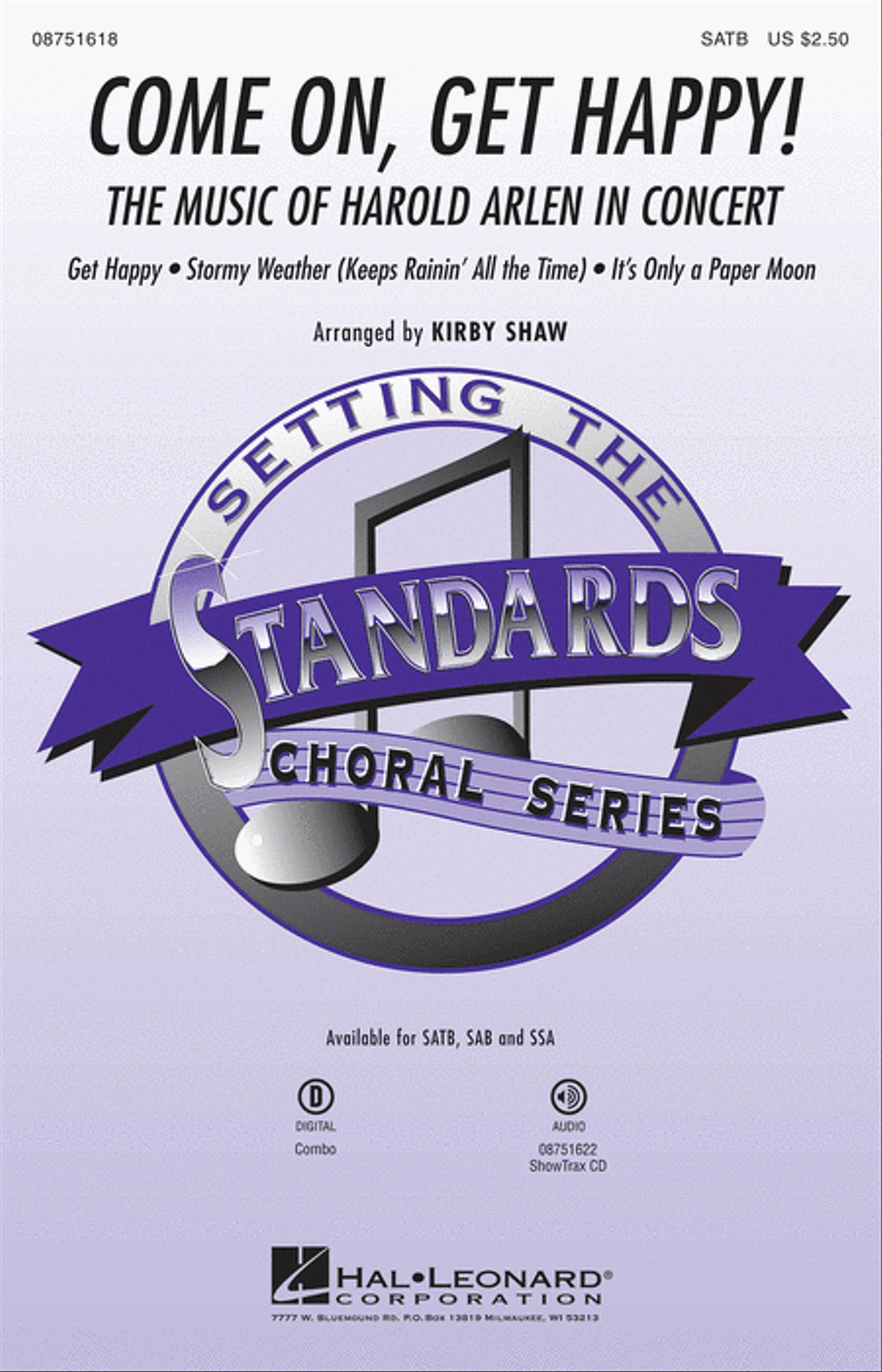 Come On, Get Happy! Vocal Jazz Ensemble scores gallery preview page 1