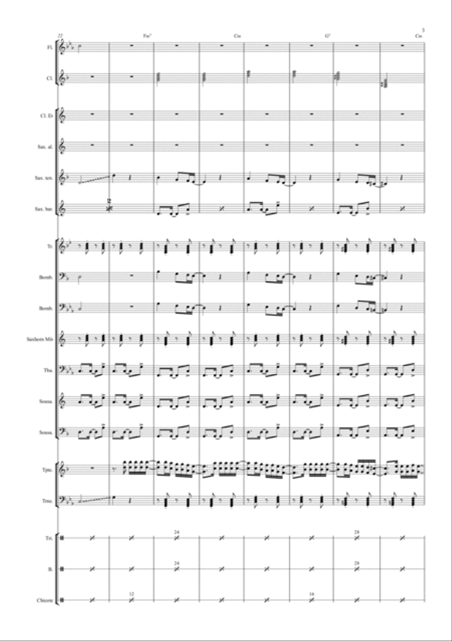 Tropeiros da Borborema Concert Band scores gallery preview page 6