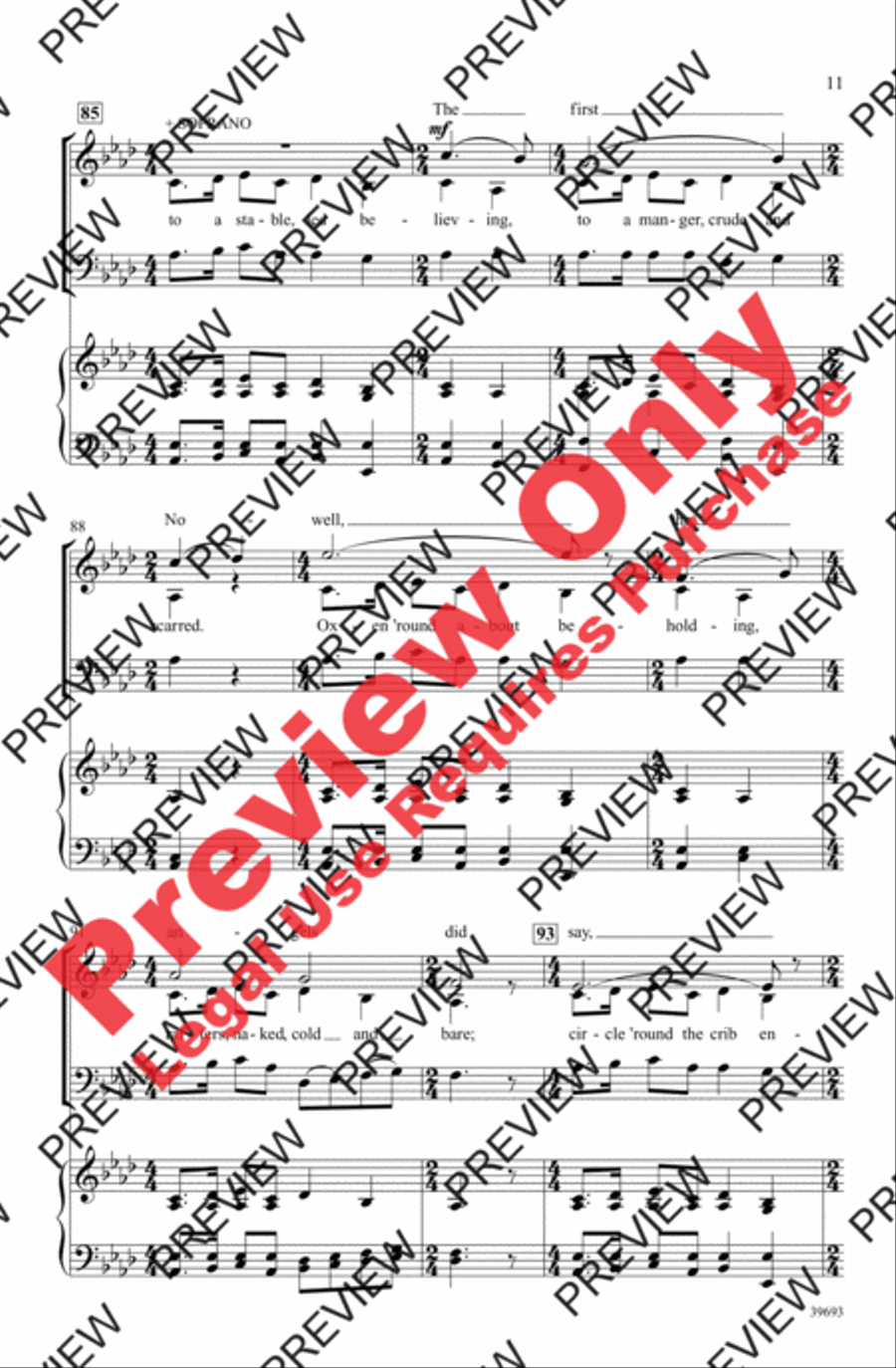 A Holst Christmas A Holst Christmas 3-Part scores gallery preview page 11