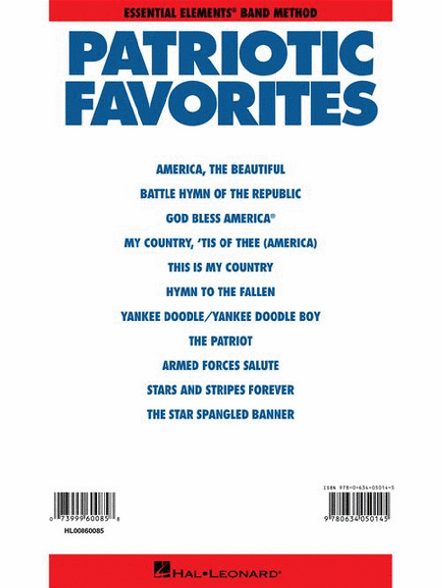 Patriotic Favorites Concert Band Methods scores gallery preview page 6