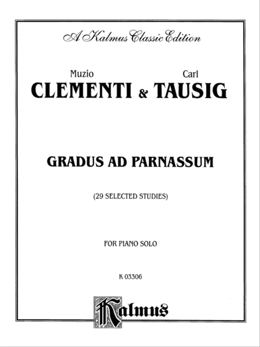 Gradus ad Parnassum Gradus ad Parnassum Piano Solo scores gallery preview page 2