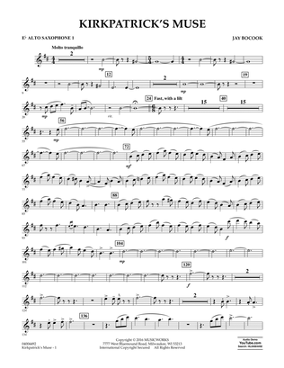 Kirkpatrick's Muse - Eb Alto Saxophone 1